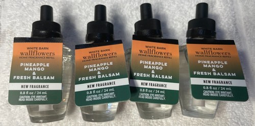 10x Bath & Body Works Wallflowers Fresh Balsam Diffuser Refill Bulbs - New