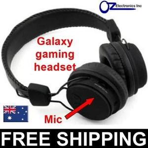 Rechargeable Gaming Headphones Galaxy Flip iPhone 13 wireless & 3.5mm CLEARANCE - Picture 1 of 6