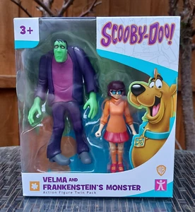 SCOOBY-DOO VELMA & FRANKENSTEINS MONSTER 5" ACTION FIGURES 2022 UK EXCLUSIVE NEW - Picture 1 of 1