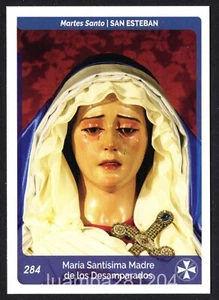 SAN ESTEBAN #284 MARTES SANTO ESTAMPA HOLY CARDS SEMANA SANTA 2024 SEVILLA - Imagen 1 de 2
