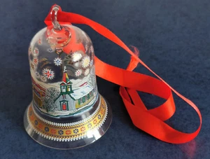 Hutschenreuther Weihnachtsglocke 1996 in Originalverpackung wie neu mit Schleife - Bild 1 von 3
