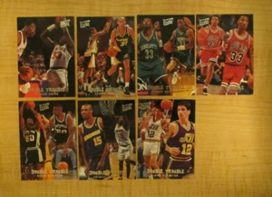 1994-95 Fleer Ultra Basketball Doppel Trouble fast Komplettset 7/10 - Bild 1 von 2