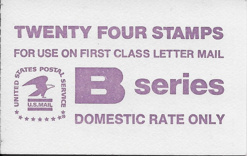 US Scott BK136, 1819A , " B " and Eagle  , Complete, OG, NH - Image 1 of 1