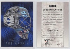 2007-08 ITG Between the Pipes The Mask V Evgeni Nabokov #M-10
