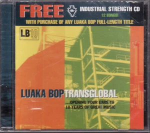 Luaka Bop Transglobal 10th Anniversary Zero Accidents (Promo CD, 2000) NEW - Imagen 1 de 2