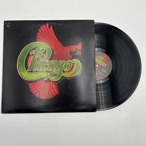 Chicago VIII LP 1975 Columbia PC 33100 w/ Poster & Transfer Decal Classic Rock - Foto 1 di 13