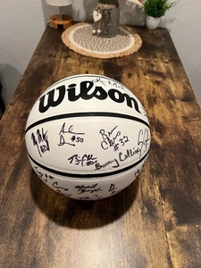 Nebraska Cornhuskers Team Signed Basketball 2000-2004 - Picture 1 of 16