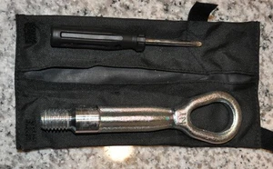 Mini Cooper Tow Hook w/ screw driver & pouch F55 F56 F57 F60 maybe others - Picture 1 of 2