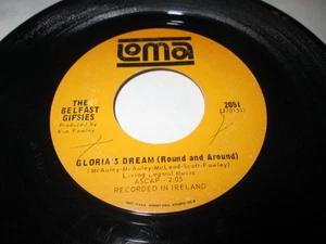 BELFAST GIPSIES GLORIA'S DREAM 45 7" VG- US LOMA VINYL HEAR GARAGE ROCK - Picture 1 of 2