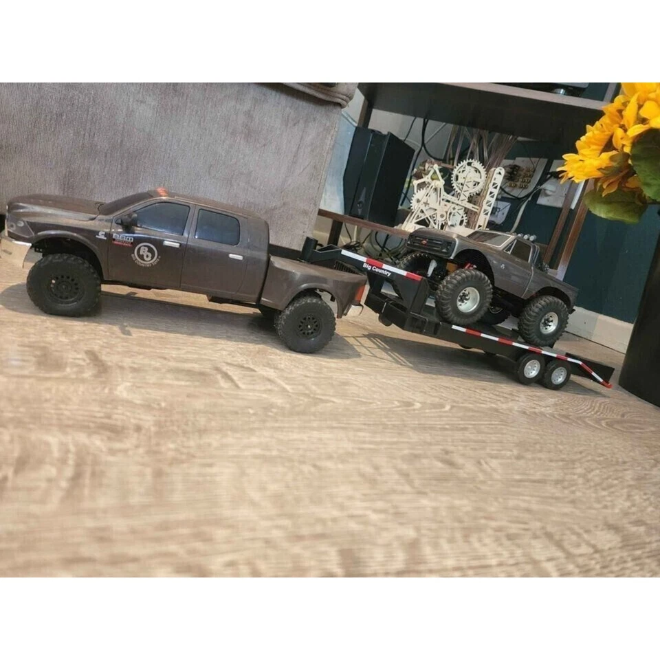 Dually / Truck Conversion Kit for Axial SCX24 3d printed - Image 1 of 4