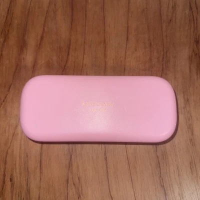 Kate Spade 硬大号粉色绿色 翻盖式 Cade 眼镜 阅读说明 — 第 1/4 张图片