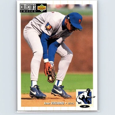 1994 Upper Deck Collector's Choice - Jose Vizcaino #532 - New York Mets - Image 1 of 2