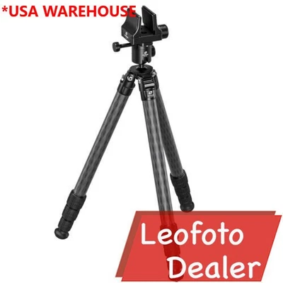 Trípode para rifle Leofoto SA-364CX+MK-40X+GS-3 con rótula de 40 mm y abrazadera Foto 1 de 4