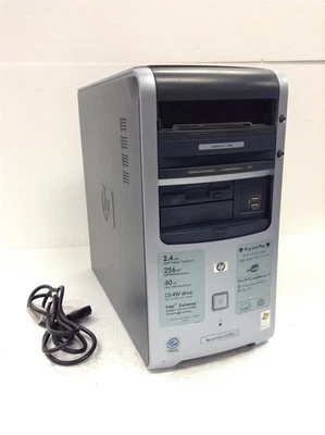 HP PAVILION A200N Intel Celeron 2.40Ghz Computer w/ 256MB Ram, CDRW, No HD - Image 1 of 4