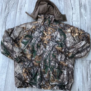 Cabela’s Realtree Xtra Men's 3 in 1 Camouflage Hunting Jacket Size Large - Picture 1 of 23