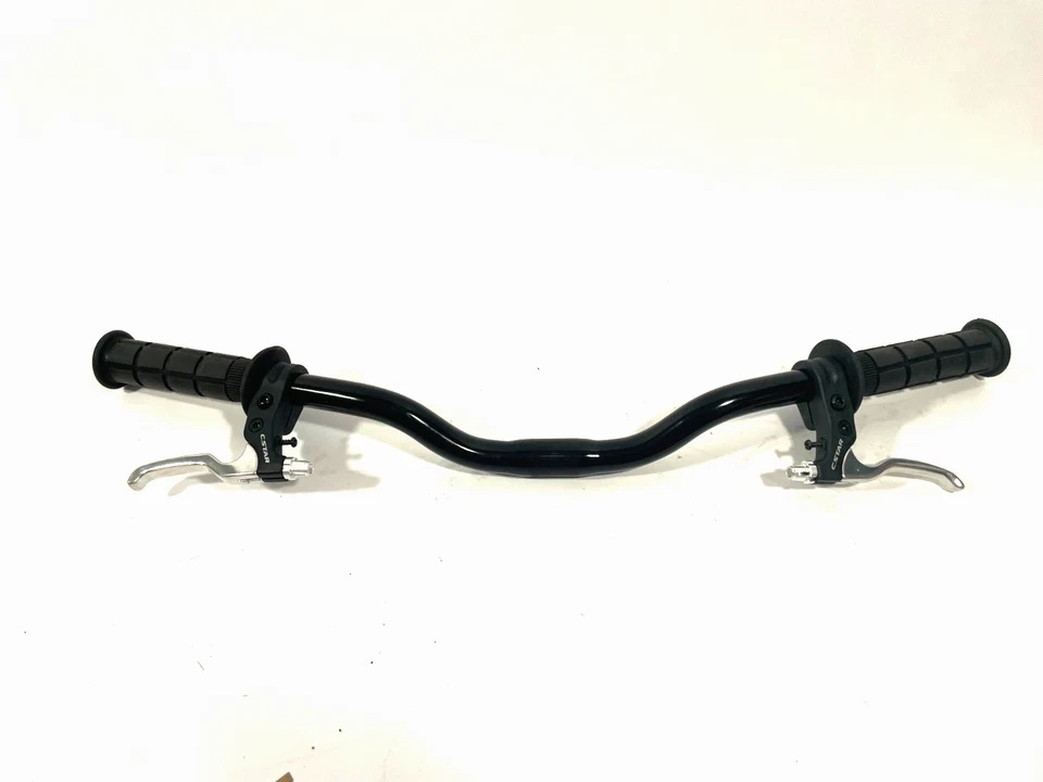 Размер подъемный руль 26 мм с ручками и тормозными рычагами ширина 24,5 подъем 1 1/2 дюйма HB25 - Изображение 1 из 2