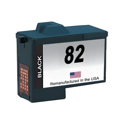 Compatible Ink Cartridge For Lexmark #82 Black -USA - Image 1 of 2