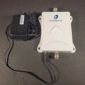 Phonetone PTE-C70 Signal Booster 850MHz Up 65dB Down 70db Gain w/AC Adapter - Picture 1 of 9