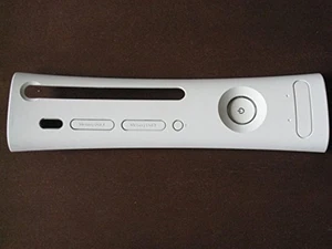 Original OEM Official Microsoft Xbox 360 White Faceplate Very Good 9Z - Picture 1 of 3