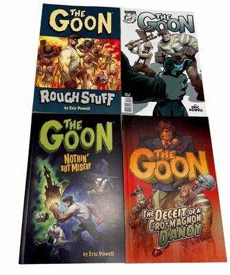 Lote (4) Dark Horse & AlbatrossBook The Goon de Eric Powell cómic y novela gráfica Foto 1 de 4