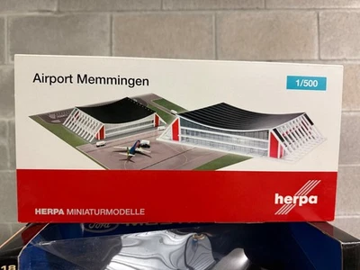 Herpa Wings Мемминген Аэропорт СУПЕРРЕДКИЙ 1/500 - Изображение 1 из 4