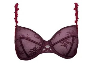 Sujetador Triumph con aros Lace up Spotlight W lila / rosa o negro / rojo NUEVO - Imagen 1 de 6