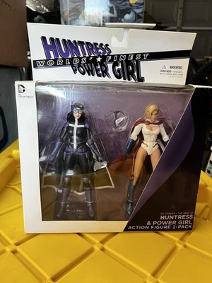 DC Comics The New 52 - Worlds' Finest HUNTRESS & POWER GIRL - Paquete de 2 figuras Foto 1 de 3