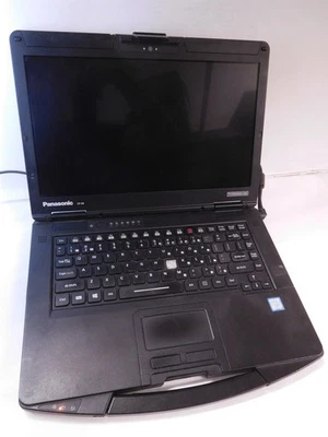Panasonic Toughbook CF-54J2569VM i5-7300U 2.6GHz 8GB 256GB SSD Red Laptop #R16 - Image 1 of 4