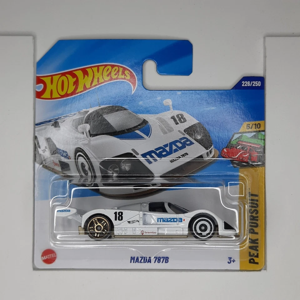 Hot Wheels Mattel 2025 Mazda 787B 226/250 HW Peak Pursuit 5/10 - Immagine 1 di 1