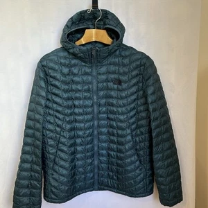The North Face Lightweight PrimaLoft Thermoball Hoodie Jacket Teal Men's XL - Picture 1 of 14