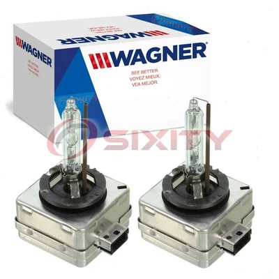 2 bombillas de faros de haz bajo Wagner para Lincoln MKZ 2010-2012 ch eléctrico Foto 1 de 4