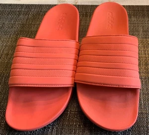 adidas Salmon Colored Men's Slides - Picture 1 of 7