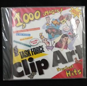 Task Force Clip Art Największe hity ponad 1000 obrazów oprogramowanie komputerowe fabrycznie zapieczętowane