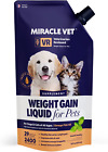 Miracle Vet High Calorie Weight Gainer for Dogs & Cats - 2,400 Calories (1 Bott