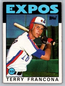 1986 Topps Terry Francona #374 - Picture 1 of 2