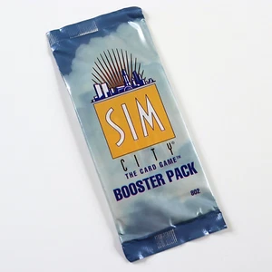 Sim City: The Card Game TCG / CCG - BOOSTER PACK 15 Cards (1995) [Mayfair Games]