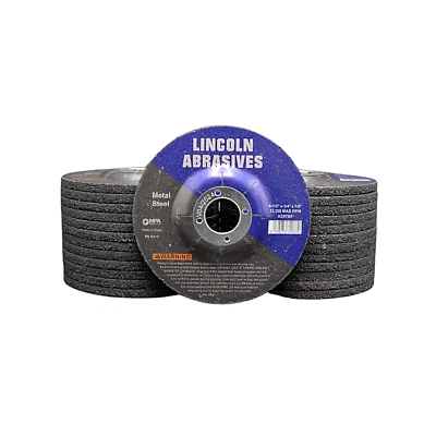 25 PACK Grinding Wheels 4-1/2" x 1/4" x 7/8" Metal Steel 4.5 Disc Angle Grinder - Image 1 of 4