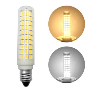 E11 LED bulb 6W 104-2835 SMD Ceramics Glass Lamp Ceiling Fan Light 110V 120V - Picture 1 of 9