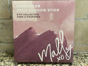 Mally XO Evercolor Split Eyeshadow Stick BNIB set of 6 shades dual color - Picture 1 of 8
