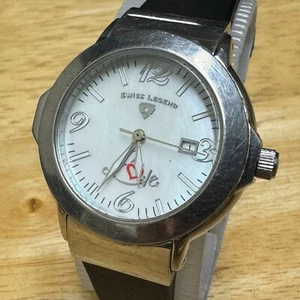 Swiss Legend Love Quartz Watch Women 100m Steel MOP Date Analog New Battery - Picture 1 of 6
