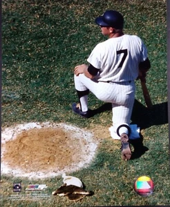 MICKEY MANTLE Cooperstown Collection 8x10 Photo  NEW YORK YANKEES  - Picture 1 of 1