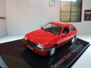 1:43 Vauxhall Astra Mk2 1.8 SL Opel Kadett Scale Model GSI 1991 Red - Picture 1 of 7