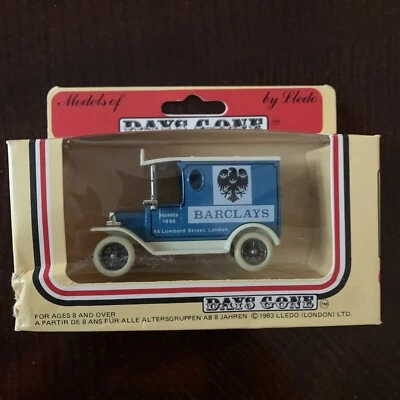Lledo Days Gone Barclays Ford Model T Delivery Truck. NIB-  Blue - Image 1 of 4