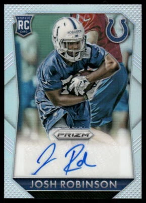 2015 Panini Prizm #RS-JR Josh Robinson Rookie Signatures Prizm #/300 - Image 1 of 2
