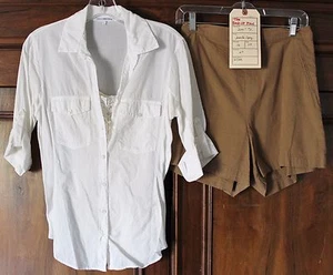 The Back-up Plan Movie Wardrobe Screen Worn Jennifer Lopez COA shirt shorts JLo - Picture 1 of 11
