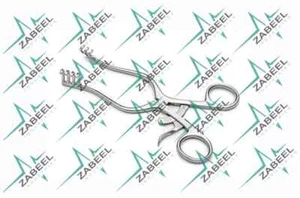 Instrumentos quirúrgicos ortopédicos retenedores mastoides 6 pulgadas 4 x 4 ZI - Imagen 1 de 4