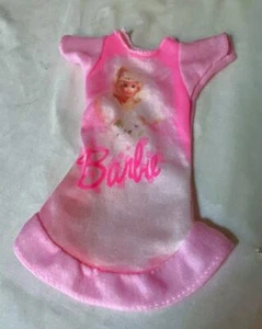 Barbie Accessories ~ White w Pink Dress, Barbie Writing, Picture ~ Vintage RARE - Picture 1 of 6