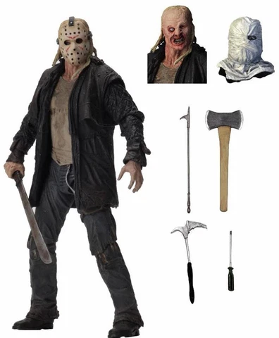 NECA Friday the 13th - 7" Figure - Ultimate Part 13 Jason 2009 Deluxe version Cover