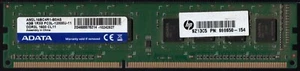ADATA 4GB 1Rx8 PC3-12800U DDR3L 1600MHz Desktop DIMM RAM Tested Used - Picture 1 of 2
