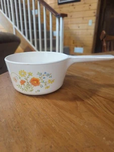 Vintage Corning Range Topper 1 1/2 Qt Wildblume selten - Bild 1 von 5